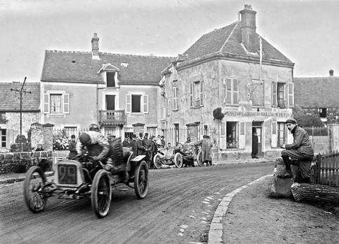 1907 Coppa Vetturette - Giuppone su Lion-Peugeot a La Hunière