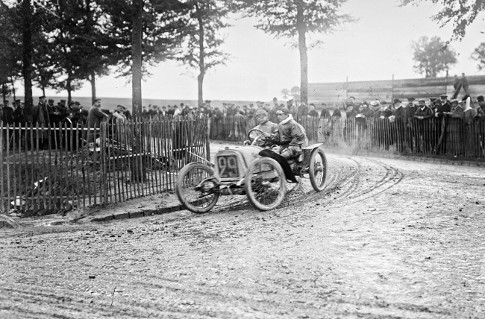 1907 Coppa Vetturette - Giosuè Giuppone su Lion-Peugeot a La Fourche
