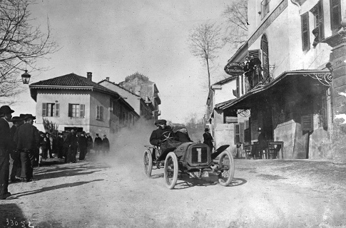 1908 Corsa vetturette Torino - Giuppone su Lion-Peugeot