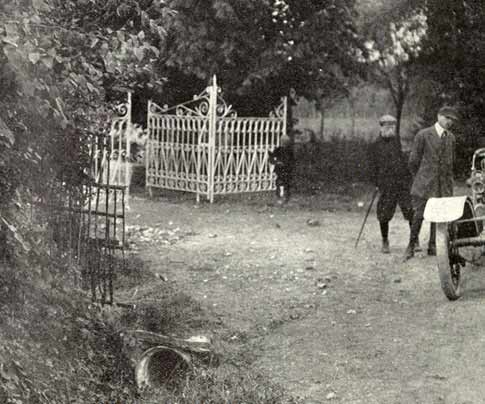 1910 - Il Luogo dell'incidente a Giuppone