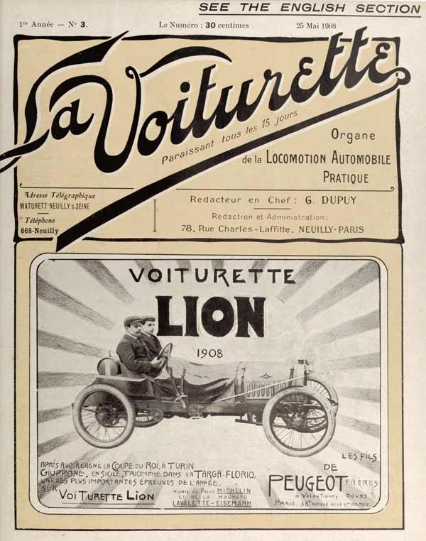 1908 Targa Florio delle Vetturette